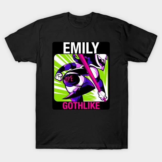 Emily GothLike T-Shirt by RebelTaxi